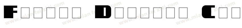 Fourth Display Caps SSi字体转换
